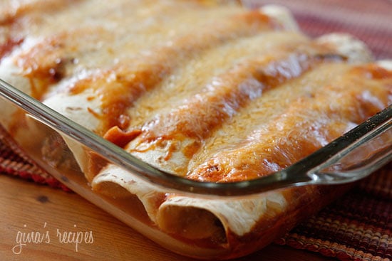 Turkey and Black Bean Enchiladas