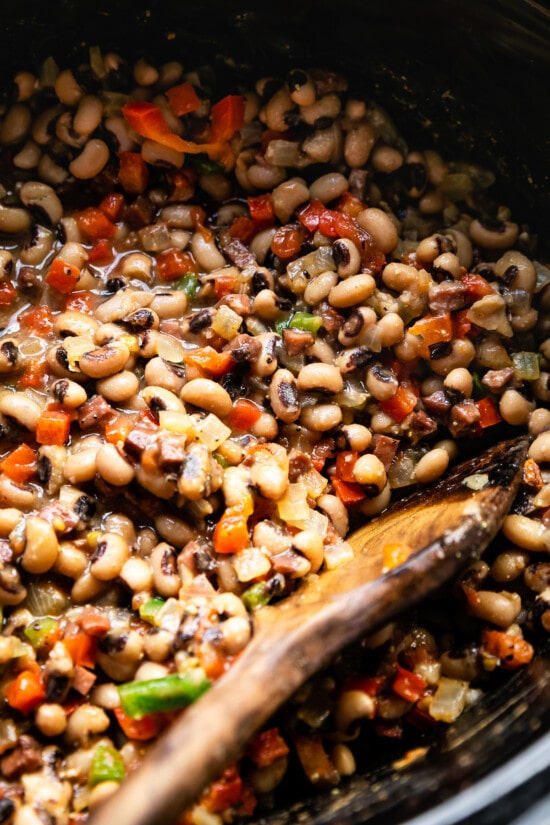 Slow Cooker Black Eye Peas
