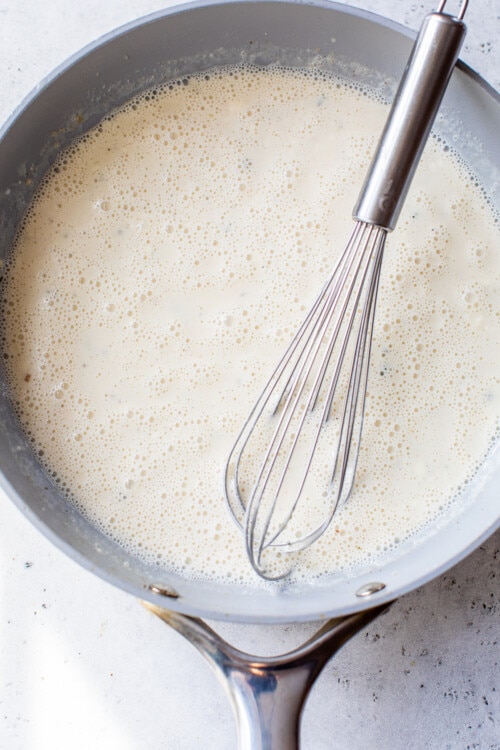 white sauce