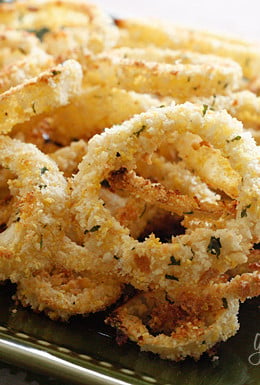 Baked Onion Rings