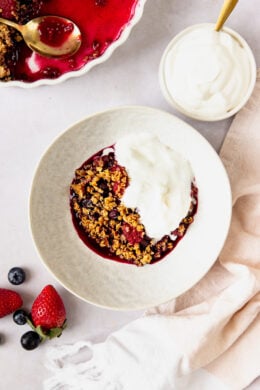 fruit crisp