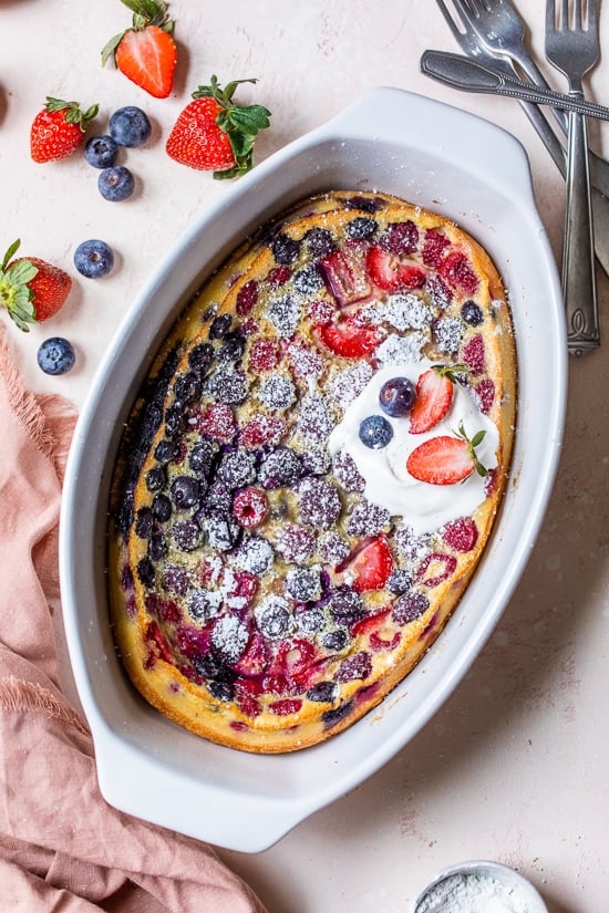 Berry Custard