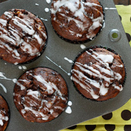 Any chocolate lovers out there? These double chocolate muffins made with bananas, chocolate chips and cocoa powder are moist and choco-licious! If you like the thought of eating chocolate for breakfast, then this is for you!