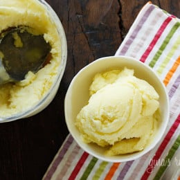 pina colada sorbet