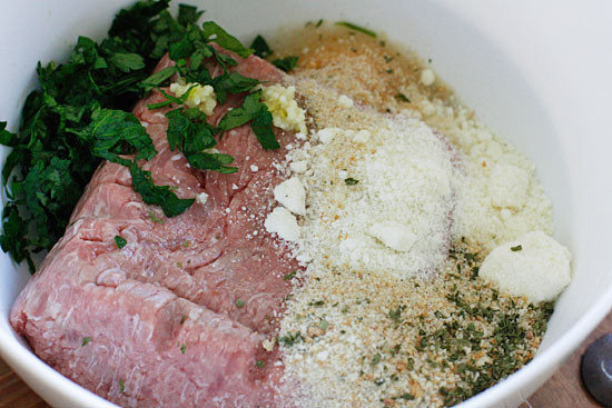Meatball mix.
