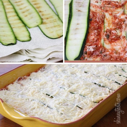 how to make zucchini lasagna