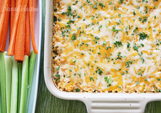 Move over buffalo wings, this hot & cheesy shrimp dip will have everyone going back for more! This buffalo dip is perfect for super or any party appetizer.
