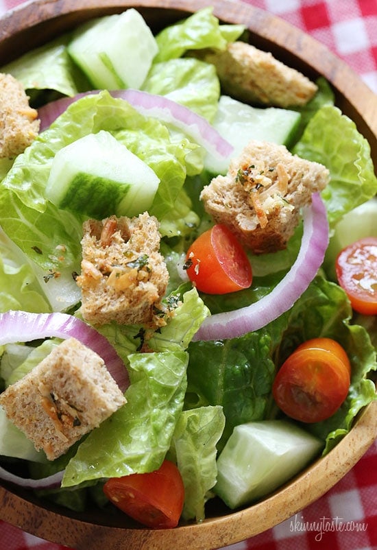 Homemade Whole Grain Croutons
