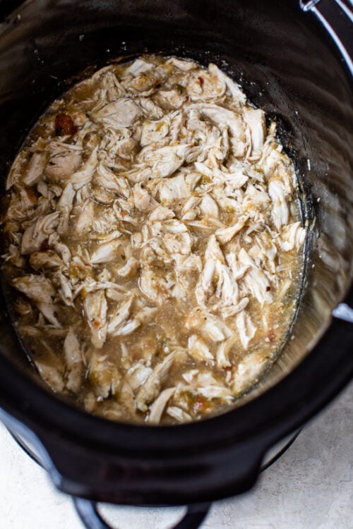 Slow Cooker Salsa Verde Chicken