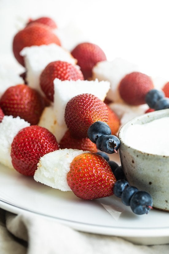 fruit skewers
