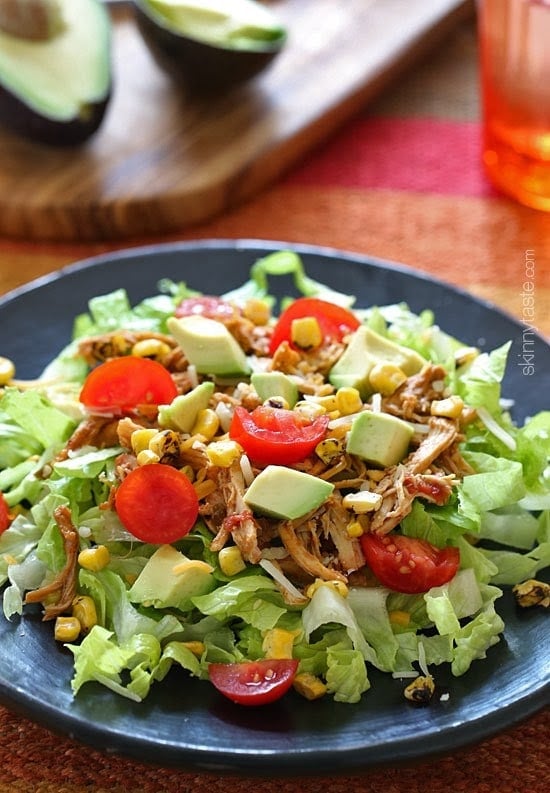 Embarrassingly Easy Crock Pot Salsa Chicken Thighs Easy Crock Pot Salsa Chicken Thighs – This is the EASIEST slow cooker recipe EVER! Just TWO ingredients: salsa and chicken, plus some spices makes a delicious juicy chicken that can be used in tacos, over rice, over salad and more!