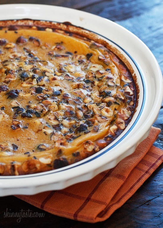 Pumpkin Hazelnut Clafoutis