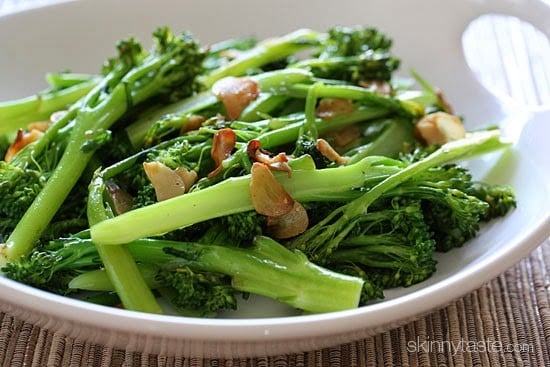 Broccolini, also known as baby broccoli, makes a fantastic, quick side dish and compliments just about anything from beef roasts, lamb, fish, turkey, chicken, lasagna and more.