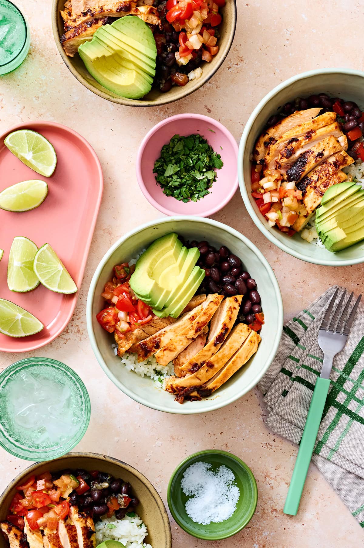 Chicken Taco Bowls