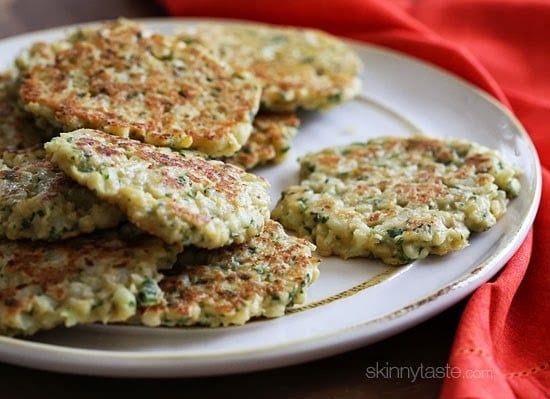 This is a delicious way to prepare cauliflower. It's similar to the taste of a potato pancake and makes a fabulous side dish – your kids will love them!