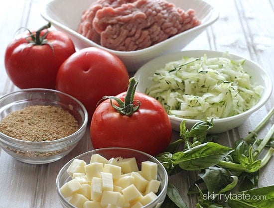 Naked Turkey Bruschetta Burger Naked Turkey Bruschetta Burger are healthy, delicious, turkey burgers made juicy thanks to added zucchini and topped with a summer garden tomato bruschetta
