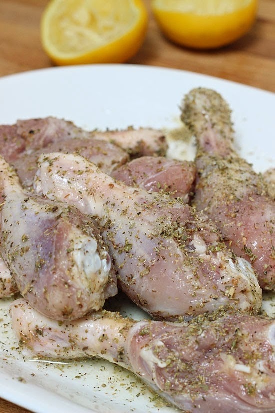 Lemon Feta Chicken with Oregano is made with Mediterranean ingredients such as lemon, oregano and feta cheese turning ordinary chicken into a spectacular dinner