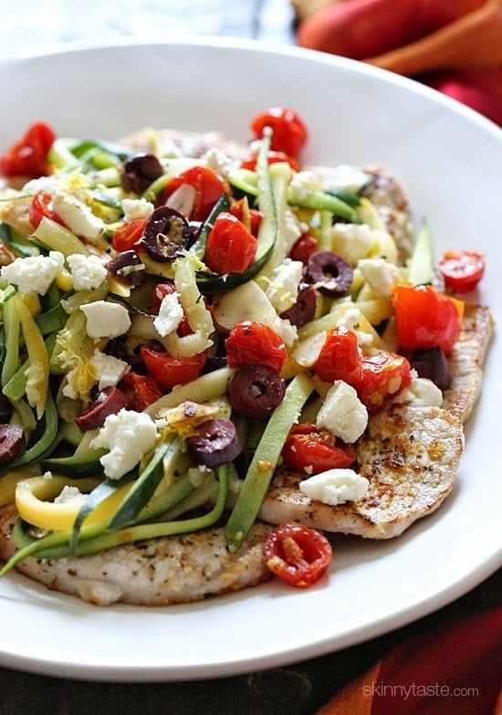 Mediterranean Boneless Pork Chops