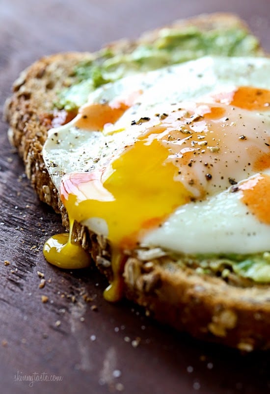 Avocado Toast with a runny egg