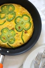 Lucky Bell Pepper and Potato Frittata