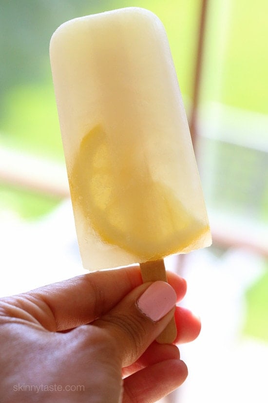 Lemon and Ginger Ice Pops Lemon and Ginger Ice Pops – keep cool this summer with these mouth-puckering pops!