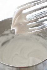 With just two ingredients – canned coconut milk and powdered sugar, you can whip up this easy non-dairy, vegan whipped cream to serve with berries, dessert or anyway you wish to use it. Because I’m coconut obsessed, I can’t get enough of this stuff!