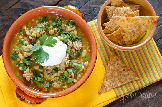 Crockpot White Bean Turkey Pumpkin Chili
