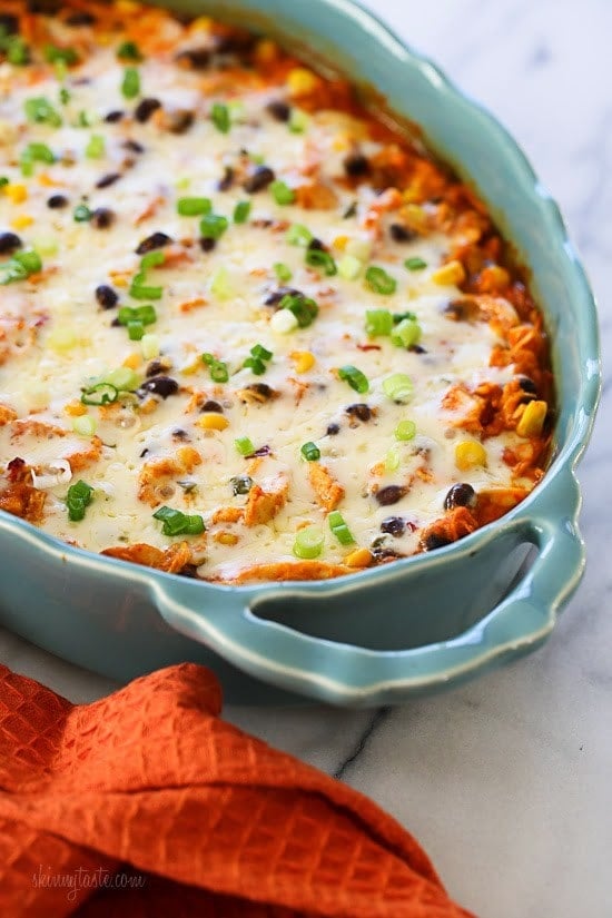 Top 25 Most Popular Skinnytaste Recipes 2015 Top 25 Most Popular Skinnytaste Recipes 2015 – Spiralized Mexican Sweet Potato Casserole #7