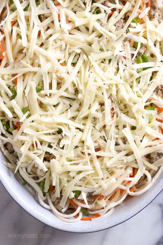 Spiralized Turnip and Potato Au Gratin Casserole with Turkey This spiralized turnip, carrot and potato au gratin casserole is baked with turkey in a light cream sauce finished with grated Gruyere cheese – a dish worthy for your Holiday table.