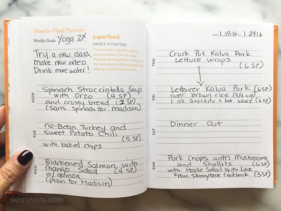 Skinnytaste Dinner Plan (Week 13)