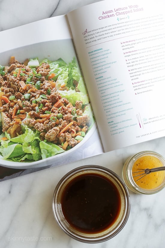 Asian Lettuce Wrap Chicken Chopped Salad