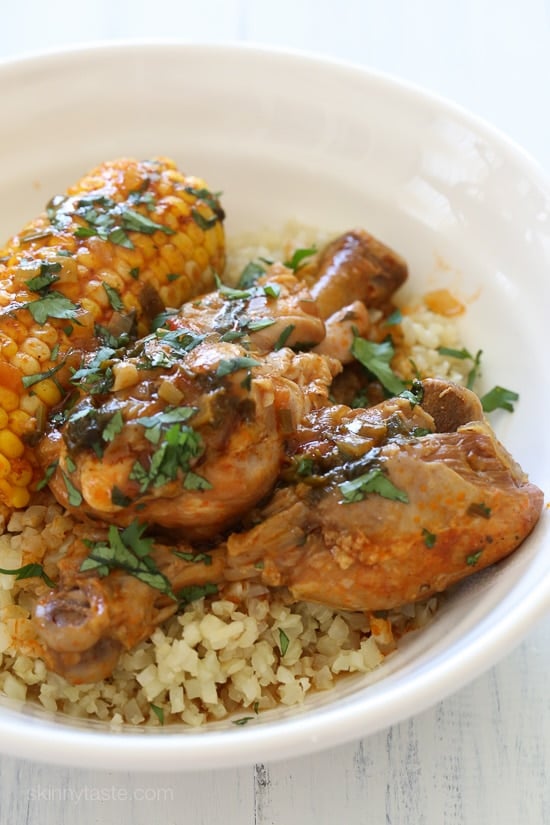 Instant Pot Chicken Stew with corn (pollo guisado) is one of my favorite comfort foods. It's a simple dish, but my whole family loves it. I make it at least 2 times a month! Instant Pot Chicken Stew with corn (pollo guisado) is one of my favorite comfort foods. It's a simple dish, but my whole family loves it. I make it at least 2 times a month!