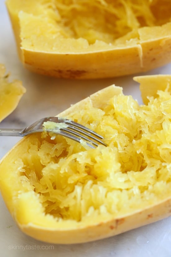 Make meat sauce AND Spaghetti Squash at the same time with this delicious one-pot meal ready in under thirty minutes!