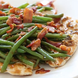 This quick and easy weeknight dish is made all in one skillet. You can modify this basic recipe using any veggies you like!