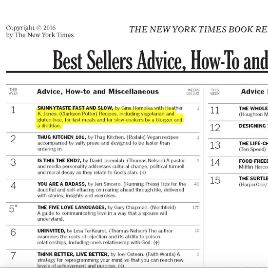 NYT Best Seller