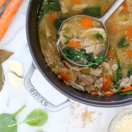 Chicken Soup with Acini di Pepe