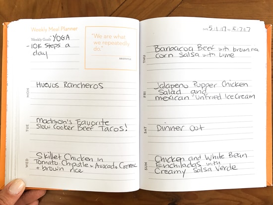 Skinnytaste Dinner Plan (Week 73)