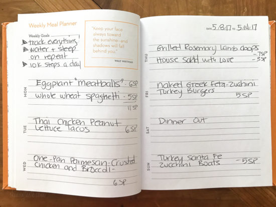 Skinnytaste Dinner Plan (Week 74)