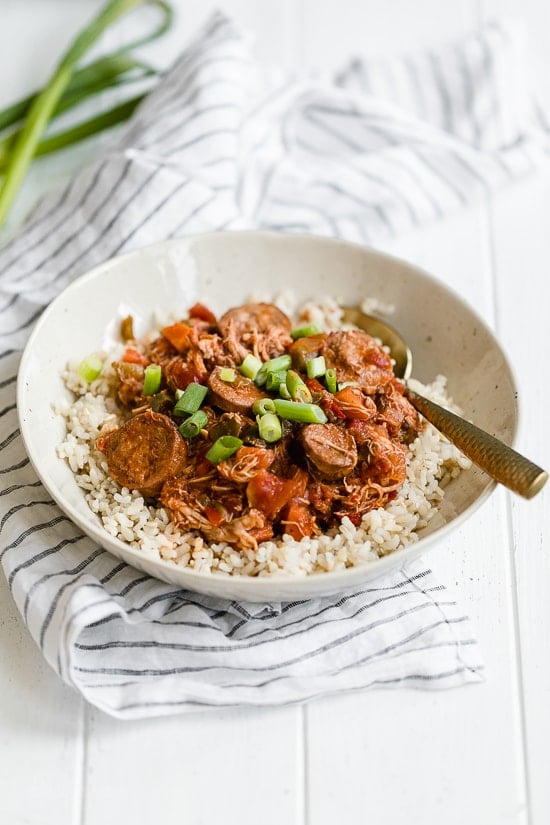 Chicken and Sausage Creole