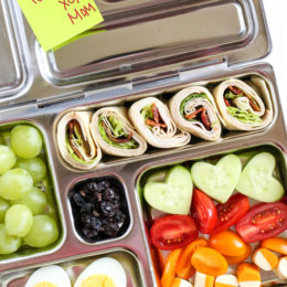 Bento Box Turkey Club Roll Ups