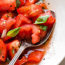 Summer tomato salad
