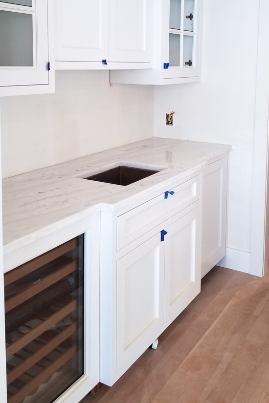 A few photos of our home and kitchen before and during the remodel process.