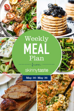 A free 7-day flexible weight loss meal plan including breakfast, lunch and dinner and a shopping list. All recipes include calories and WW SmartPoints®.