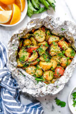 Lemon-Parsley Foil Packet Potatoes