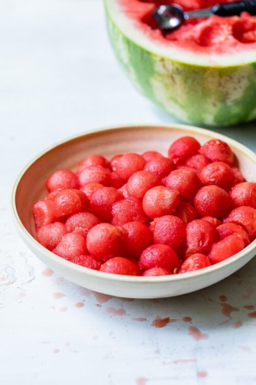 watermelon balls