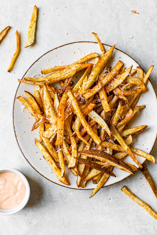 Air Fryer Nacho Fries