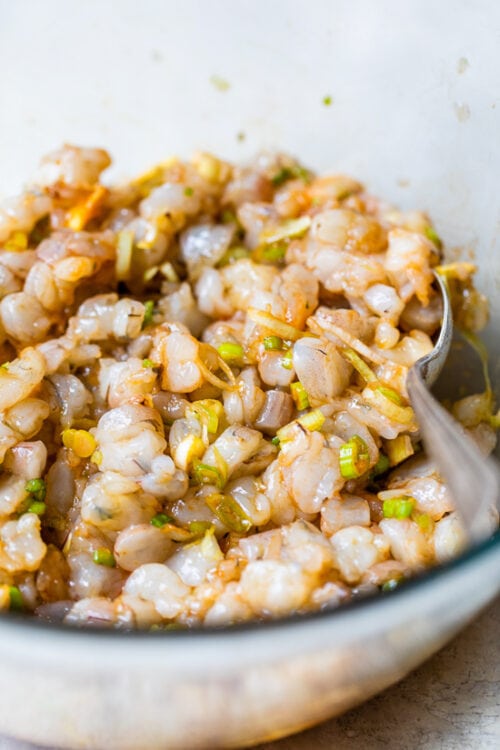 Shrimp Dumpling filling