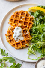 salmon cakes with lemon caper mayo