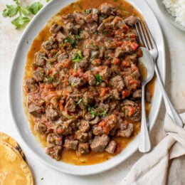 Bistecas a la Mexicana