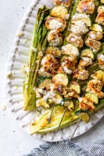 Grilled Chicken Caesar Skewers